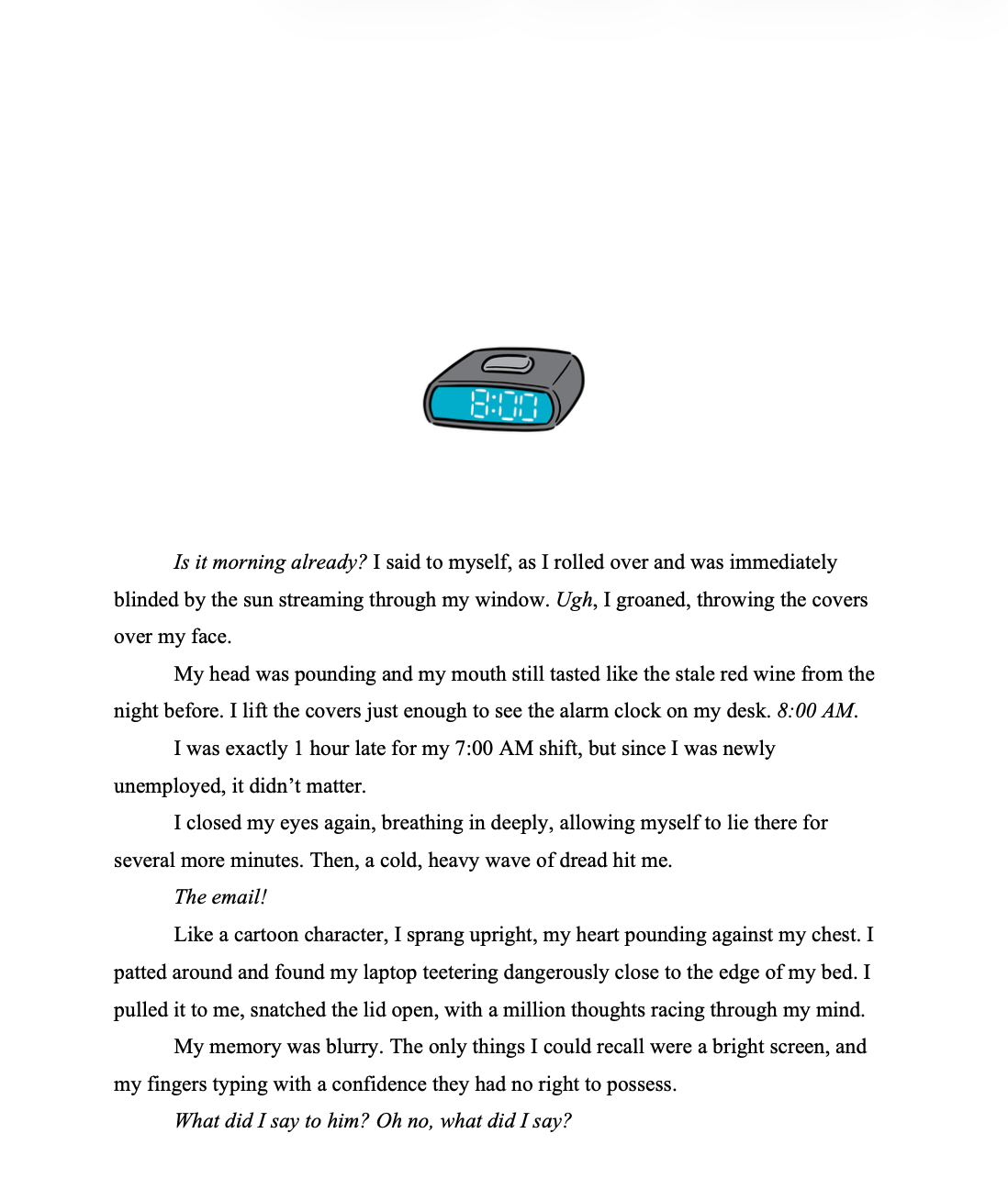 Page From Story Two Of A Philly Fairytale 